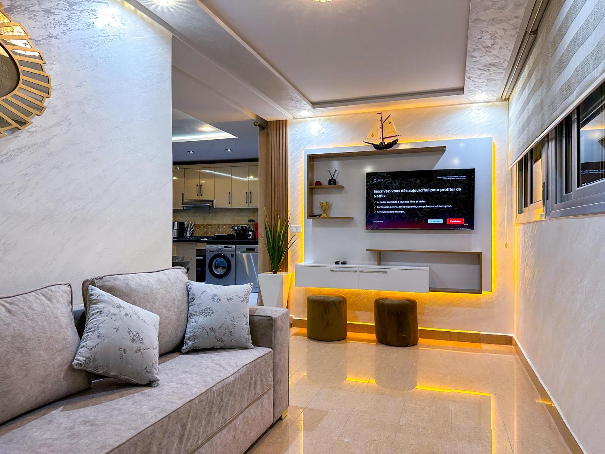 Elite Holiday Home - Luxury & Centric Flat タンジェ エクステリア 写真