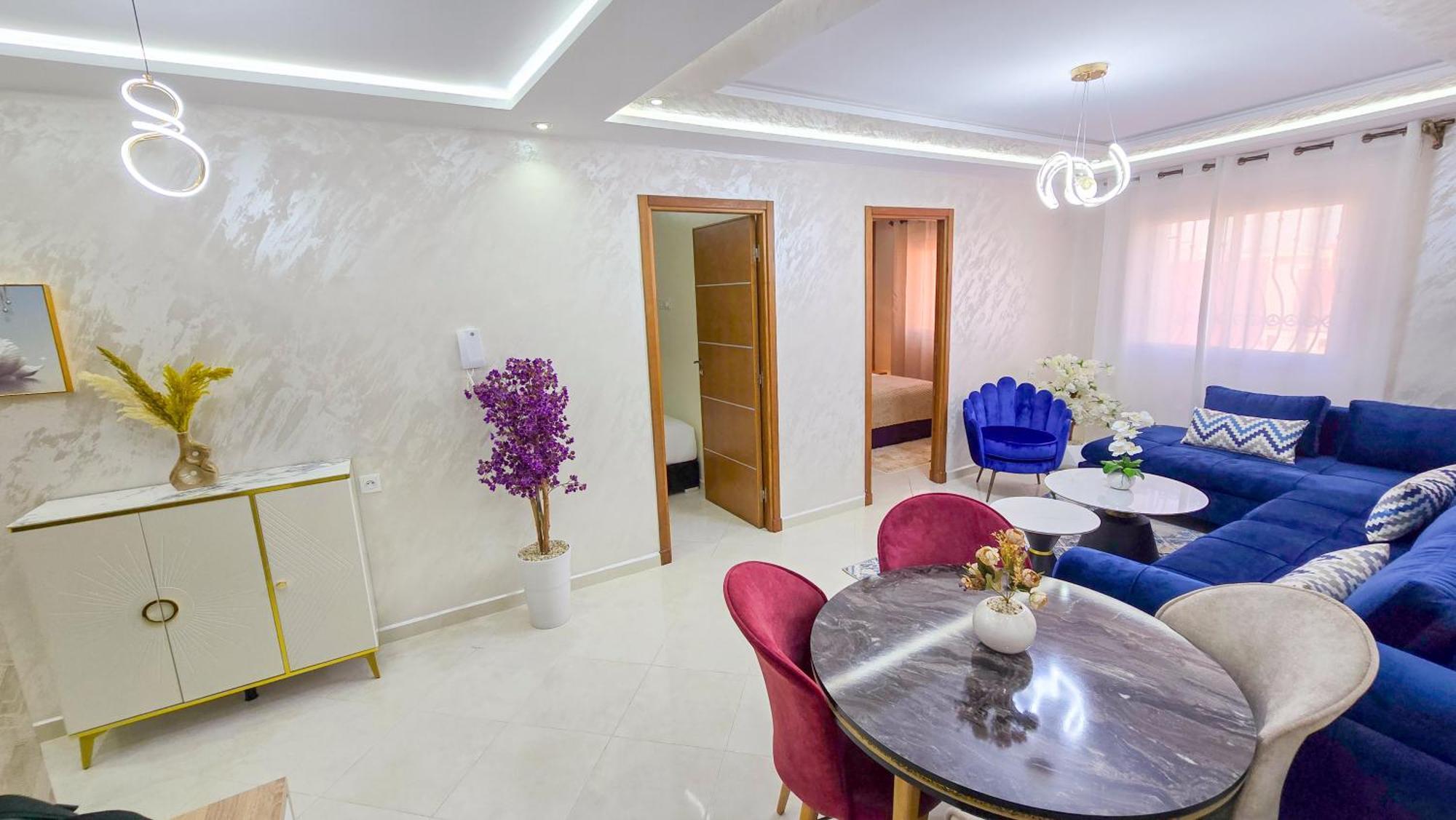 Elite Holiday Home - Luxury & Centric Flat タンジェ 部屋 写真